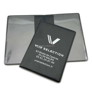 <span class=keywords><strong>Porte</strong></span>-documents automobile en PVC personnalisé, pratique, pour immatriculation de véhicule, <span class=keywords><strong>porte</strong></span>-cartes de visite, prix de fabrication - Product Image 4