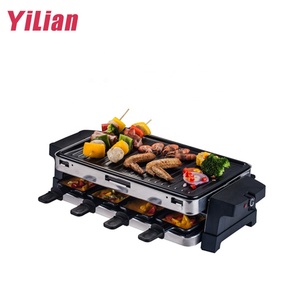 2020 Offre Spéciale nouveau portable japonais <span class=keywords><strong>raclette</strong></span> gril grils électriques avec barbecue en pierre <span class=keywords><strong>plaque</strong></span> - Product Image 3