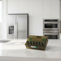 Newlite HK-T6 Oven Listrik Timer Digital 6-Tombol Timer Dapur untuk Hotel & Penggunaan Komersial Garansi 3 Tahun