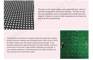 โมดูลแผงจอแสดงผล LED P3 ขนาด 192x192 มม. ความสว่าง 5000cd รับประกัน 2 ปี สำหรับใช้งานกลางแจ้ง - Product Image 6