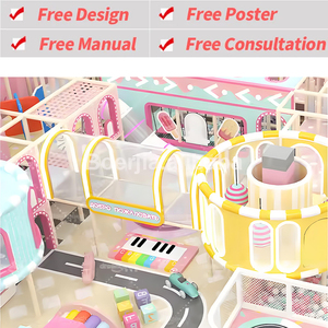 Equipo de Juegos Interior para Niños de Gran Capacidad con Estructuras Suaves Multijugador y Zonas Temáticas para Centros Comerciales Concurridos - Product Image 2