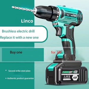 Brushless Drill Rechargeable Dual Speed Lithium 21V <b>Power</b> <b>Tools</b> Screwdriver Brushless Drill Cor - Product Image 5