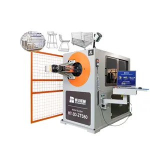 Widely used kitchen baskets hook making machine and 3D CNC wire bending machine 5Axis 8mm wire forming machine