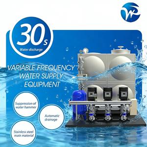 Bomba de Agua de Presión Constante de Frecuencia Variable Multietapa Vertical de Acero Inoxidable Personalizada de China para Agua - Product Image 1