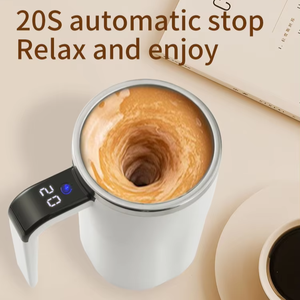 Nouveau USB Rechargeable automatique magnétique tasse électrique café auto-mélange tasse IP67 étanche alimentaire 380ML tasse à café pour le thé - Product Image 4