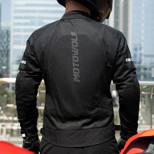 <span class=keywords><strong>Chaqueta</strong></span> <span class=keywords><strong>de</strong></span> Motociclismo <span class=keywords><strong>de</strong></span> <span class=keywords><strong>Verano</strong></span> MOTOWOLF con Malla Blindada y Protecciones - Product Image 6