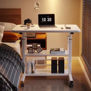 Scrivania per Computer da Casa, Tavolino da Letto per Camera da Letto, Scrivania Semplice per Ufficio, Tavolo Mobile Sollevabile da Comodino - Product Image 2