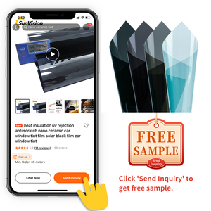 100% ป้องกันรอยขีดข่วนไม่มีสีซีดจางดูแล<span class=keywords><strong>ผิว</strong></span> IR95ฟิล์มหน้าต่างรถ Sunvision ราคาโรงงาน2ply UV Block Film UV400การปฏิเสธความร้อน - Product Image 2