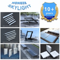 Abreventanas Eléctrico de Cadena de Alta Potencia 600N DC24V IP66 Impermeable con Carrera de 300mm para Claraboyas y Sistemas de Ventanas Inteligentes
