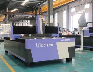 Machine de découpe laser à fibre 6010 1020 de type portique, nouvelle, compacte, pour tôles métalliques, découpe de précision 3 kW CNC en acier inoxydable - Product Image 3