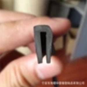 U-Shaped Sealing Strip 15x4mm Epdm <b>Rubber</b> Protective <b>Edge</b> Banding For Metal Machinery Automotive Use - Product Image 4