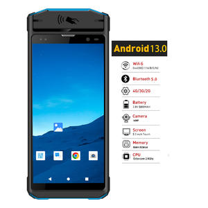 Raccoglitore di dati di magazzino Android 13 robusto palmare 2D lettore di codici <span class=keywords><strong>a</strong></span> barre industriali Scanner di dati di magazzi - Product Image 1