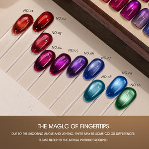JTING Nouvelle Collection de Vernis à Ongles Gel Effet Œil de Chat <span class=keywords><strong>Muse</strong></span> 10 Couleurs – Ongles Colorés, Personnalisation Gratuite OEM, Vernis à Ongles Gel Professionnel - Product Image 4