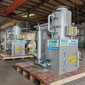 Lò đốt rác di động không khói, lò đốt chất thải y tế bệnh viện, lò nhiệt phân chất thải công nghiệp - Product Image 4