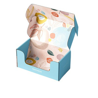 Scatola di carta per aeromobili all'ingrosso personalizzata in fabbrica scatola di carta per piccoli lotti scatola di imballaggio per abbigliamento