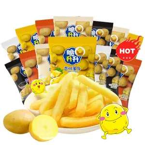 Potao Chips Chinese Snacks Honey Butter Sea Salt Black Pepper Flavor French Fries Various Mixed Flavor Potato Sticks 20g