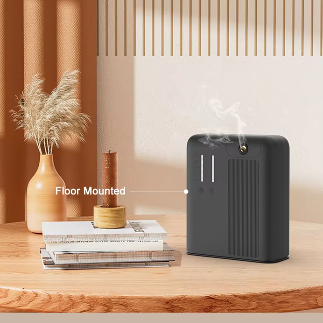 2025 New Arrival 300ML Elegant Smart Perfume Dispenser Easy Button Bluetooth Control Aroma Diffuser and Humidifier