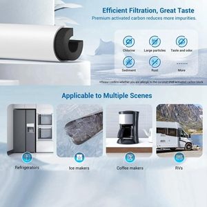 Filtro de Agua Externo en Línea para Refrigerador DA29-10105J HAFEX/EXP, Compatible con WSF-100, EF9603 - Product Image 5