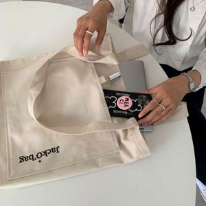 Custom Cotton Daily Tote Beach <b>Bag</b> for Woman Personalized Grocery Shopper <b>Bags</b> With Pocket - Product Image 4