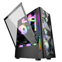 Boîtier PC personnalisé SNOWMAN, boîtiers d'ordinateur de jeu ATX, tours de PC, armoires de PC, boîtiers d'ordinateur de bureau de qualité supérieure pour les joueurs