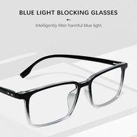 Lunettes d'ordinateur classiques anti-lumière bleue, nouvelles lunettes anti-reflets avec monture élégante en forme de visage de diamant, parfaites pour toutes les morphologies