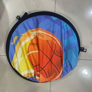 Banner Horizontal de Doble Cara para Ferias Comerciales, Impreso en Serigrafía, con Marco de Acero Galvanizado y Tela de Punto Engrosada - Product Image 6