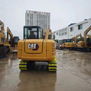 305.5E2สำหรับแมวรถขุดขนาดเล็กใช้ในฟาร์ม E2 305.5มีรางยางและนิ้วหัวแม่มือ95% ใหม่ - Product Image 3