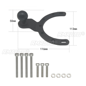 Support de téléphone GPS réglable pour bouchon de réservoir de moto, compatible avec Yamaha, Honda, Kawasaki, Suzuki - Product Image 5