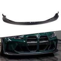 Kit carrosserie aérodynamique avant en fibre de carbone sèche style RSC pour BMW G80 M3 G82 M4 2021+