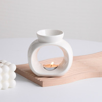 Miaochan Meilleure vente transfrontalière Brûleur d'encens en céramique, Ornement de décoration intérieure, Lampe d'aromathérapie vintage, Anti-chauffe à sec