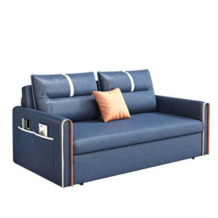 Sofa Cama Đồ Nội Thất Phòng Khách Thoải Mái Sofa Giường Gấp Hiện Đại Futon Sofa Giường Vải