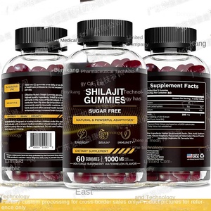 अनुकूलित दक्षिण अफ्रीका शिलजीत क्यू 10 गुम्मीज शराबी बैंगन कैंडी वयस्क लागू स्वास्थ्य देखभाल पूरक - Product Image 4