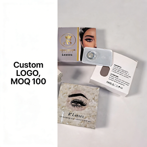 Exhibidor Biodegradable para <span class=keywords><strong>Lentes</strong></span> <span class=keywords><strong>de</strong></span> <span class=keywords><strong>Contacto</strong></span> con Laminado Mate y Detalles en Dorado, Empaque Personalizado para Exhibición <span class=keywords><strong>de</strong></span> Productos en Tiendas Minoristas - Product Image 3