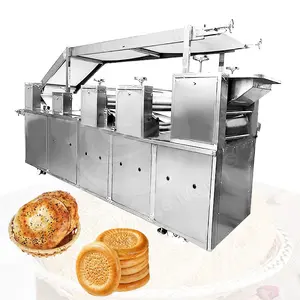 Máquina comercial de fazer pão em forma de chapati totalmente automática ORME, máquina de pão em forma de pita e roti árabe libanês