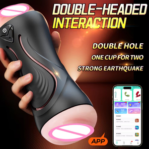 Otomatik Erkek Mastürbasyon Aleti Vajinal Penetrasyon Cep Pussy APP Kontrollü Seks Oyuncağı Erkekler Yetişkinler İçin Ürün - Product Image 2