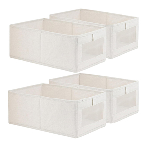 Sản Phẩm Hot Dễ Dàng Xử Lý Quần Áo Lưu Trữ Quần Áo Tái Sử Dụng Hộp Lưu Trữ Đa Chức Năng Hộp Lưu Trữ Với Xử Lý - Product Image 1