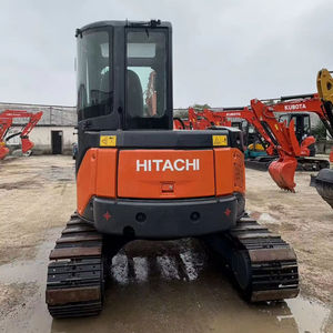 รถขุดตีนตะขาบฮิตาชิ Zaxis 55 มือสอง ขนาด 5.5 ตัน ได้รับการรับรองมาตรฐาน CE พร้อมเครื่องยนต์ เกียร์ ปั๊ม และ PLC - ประสิทธิภาพดี - Product Image 4