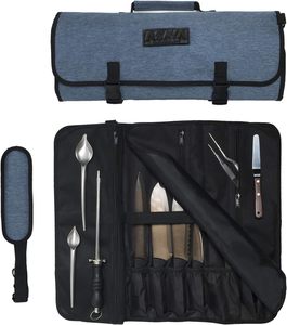 Estuche Portacuchillos de Viaje Impermeable y Portátil, Bolsa de Herramientas Resistente, Material de Lona con Logotipo, Plegable, Muestra Gratis - Product Image 6