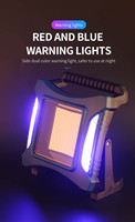 Lampe de travail LED COB flexible et puissante, lampe torche LED sans fil, compatible avec la batterie séparée De-Walt 18V