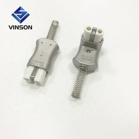 Prise de chauffage industrielle en céramique haute température T727 200v-600v 35A pour chauffage en fonte