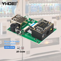 Módulo de Escáner de Código de Barras 2D OEM, Mini Motor de Escaneo para Tarjetas de Identificación y Licencias de Conducir, Interfaz USB y COM, en Existencia