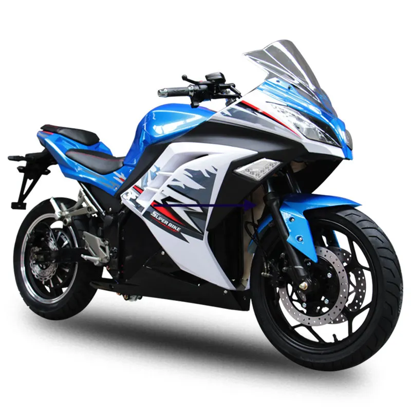 गर्म बिक्री सस्ते दाम चीनी गतिशीलता R3 बिजली की मोटर साइकिल 2000W के साथ डिस्क ब्रेक