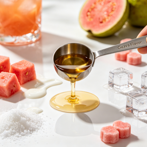 Essenza di <span class=keywords><strong>Guava</strong></span> Pura 301021 per Bevande, Prodotti da Forno e Dolciumi, Certificata HALAL ISO22000 MOQ 1kg Idrosolubile/Olio-solubile - Product Image 5