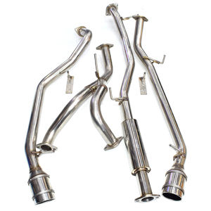 Ford + Ford rapper Raptor من الجيل التالي-فولاذ مقاوم للصدأ + ألياف كربونية نظام عادم ثنائي الأنبوب للقطط - Product Image 3