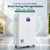 Batería Solar Inteligente para Exteriores, 16KWh, 51.2V, 314Ah, con WIFI, 8000 Ciclos, Libre de Mantenimiento