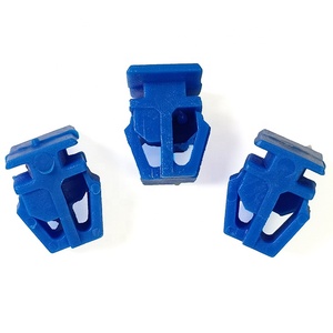 Autoteile Autotür verkleidung clips Blauer Karosserie-Seitens chutz Formclip Auto Retainer Kunststoff-Niet befestigungen - Product Image 5