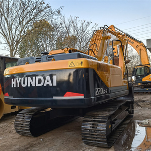 Escavador de orugas Hyundai R220, pala hidráulica de 22 toneladas, R220, PC220, DX220, orugas en Shanghai, hecho en Corea del Sur - Product Image 4