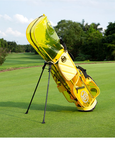 <span class=keywords><strong>Sac</strong></span> <span class=keywords><strong>de</strong></span> <span class=keywords><strong>golf</strong></span> transparent léger Qb31-646, directement <span class=keywords><strong>de</strong></span> l'usine, nouveau modèle pour hommes et femmes, avec support en cuir véritable et tapis en toile. - Product Image 5