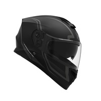 Casque intégral de moto électrique unisexe, thermique pour l'hiver, équipement de conduite 4 saisons, homologué DOT, coque en ABS, double visière