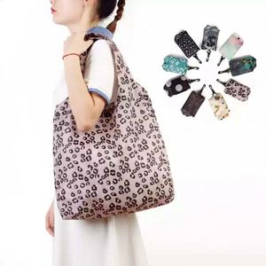 Factory Custom Eco PU Leather Foldable Waterproof Promotional Grocery Shopping Bag with <b>Pouch</b> - Product Image 2